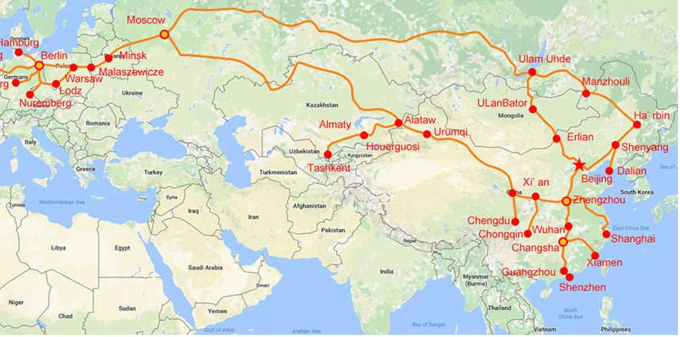 Жд маршрут. Китай Москва ЖД маршрут. ЖД Китай Россия маршрут. ЖД из Китая в Москву. Дорога из Шанхая в Москву.