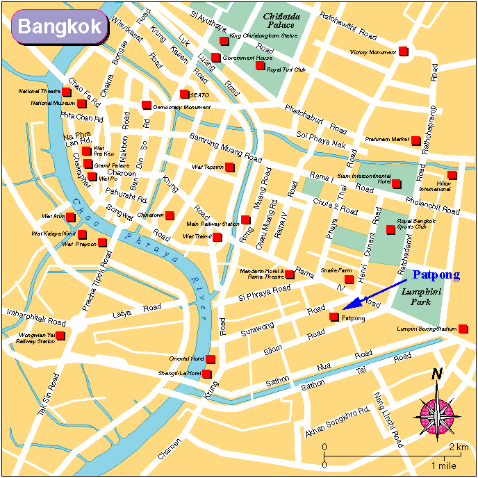 Ближайший бангкока. Карта метро Бангкока. Бангкок карта города. Достопримечательности Бангкока на карте. Бангкок отели на карте.