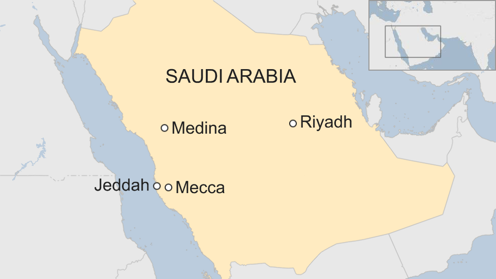 Саудовская аравия какие города. Мекка на карте Саудовской Аравии. Медина на карте Саудовской Аравии. Мекка и Медина на карте. Королевство Саудовская Аравия на карте.