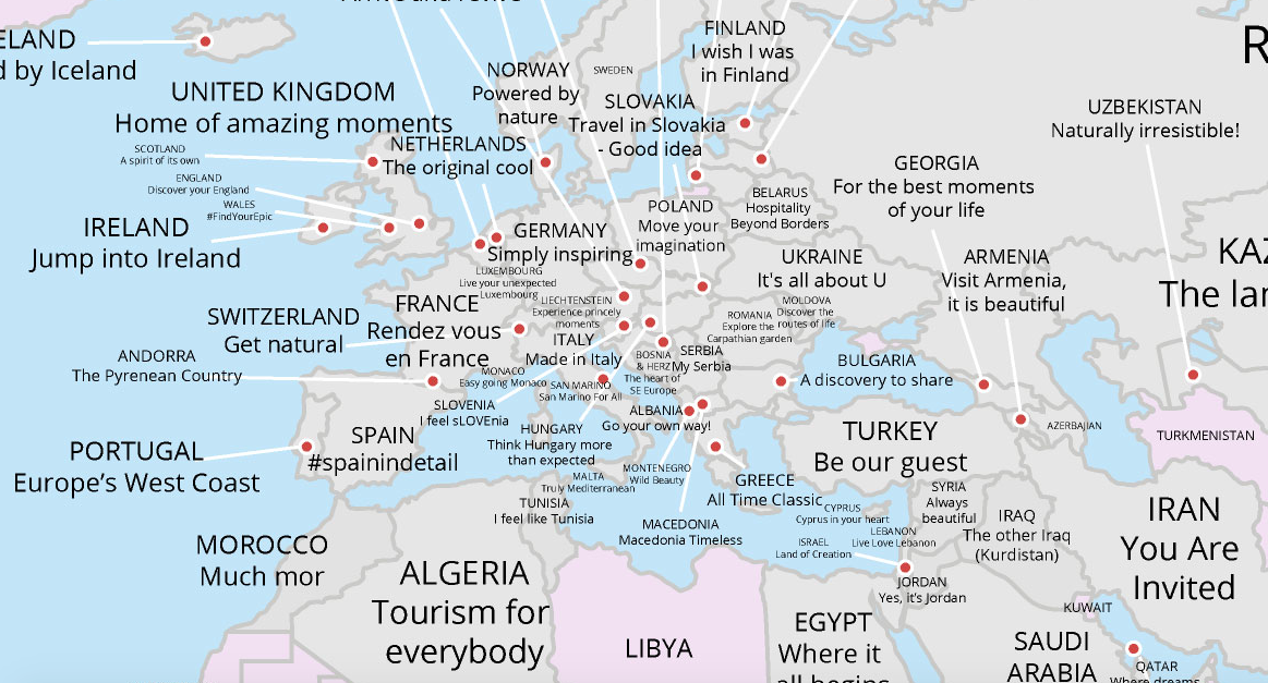Литония что за страна где. Кипр и Тунис на карте. Слоган о странах в туризме. The most touristic Countries.