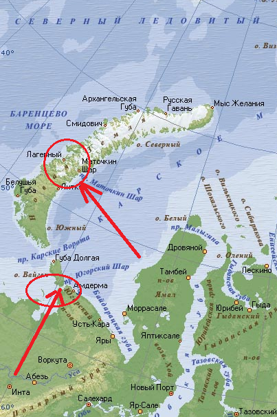 Где находится карское море. Баренцево море и Карское море на карте. Заливы и проливы Баренцева моря на карте. Пролив Карские ворота на контурной карте. Новая земля и Баренцево море на карте.