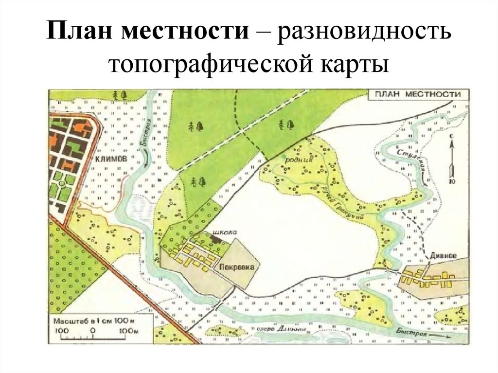 Топографические карты и планы презентация