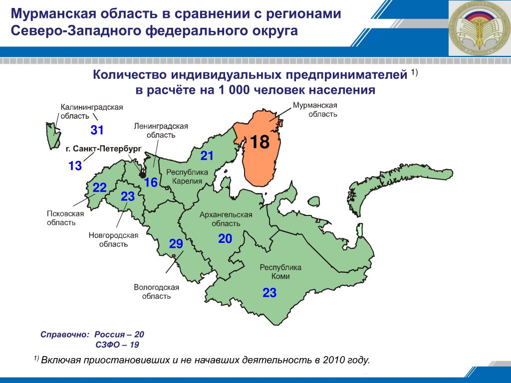 Северо западный федеральный округ презентация