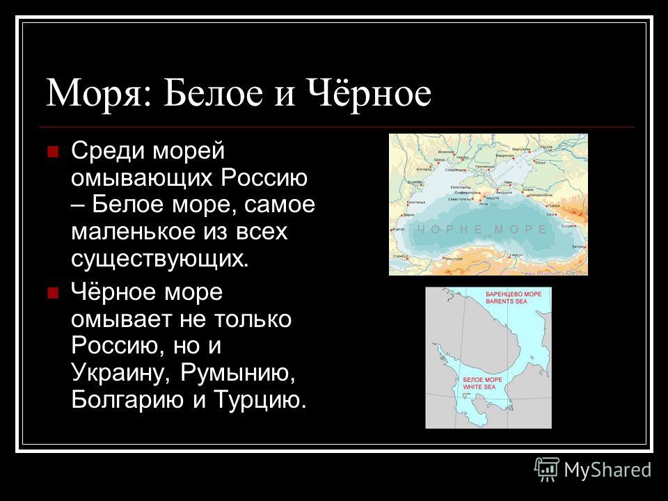 Азиатская часть россии омывается морями. Характеристика белого моря. Белое море и черное море сравнение. Сравнение белого и черного моря.
