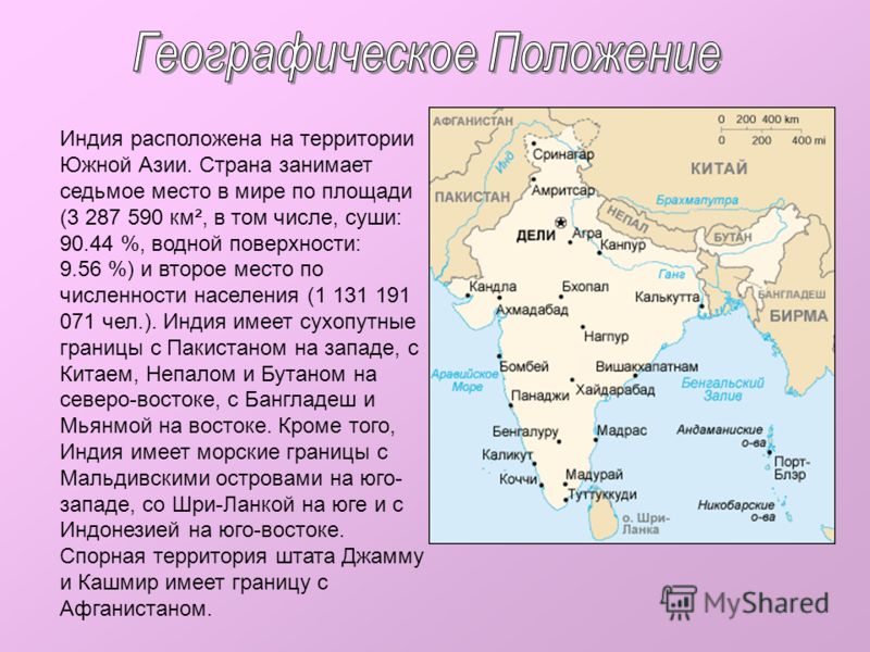 Географическое положение азии. Географическое положение Южной Азии. Географическое положение Индии. Положение Индии. Территория Южной Азии.