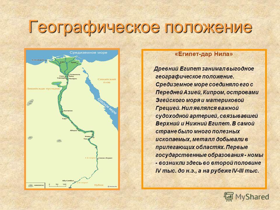 План описания средиземного моря