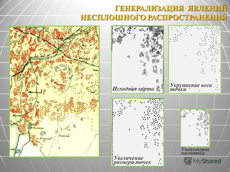 Карта картографии. Генерализация объектов разной локализации. Примеры картографической генерализации. Генерализация в картографии. Процесс картографической генерализации.