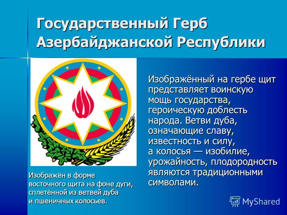 Кодекс азербайджана. Герб Азербайджана. Национальные символы Азербайджана.