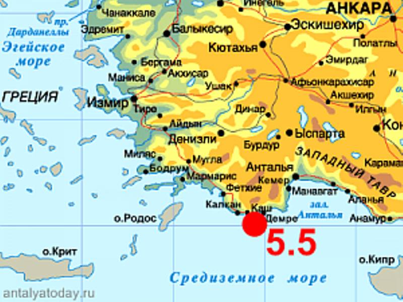 Карта греции карта турции на русском языке