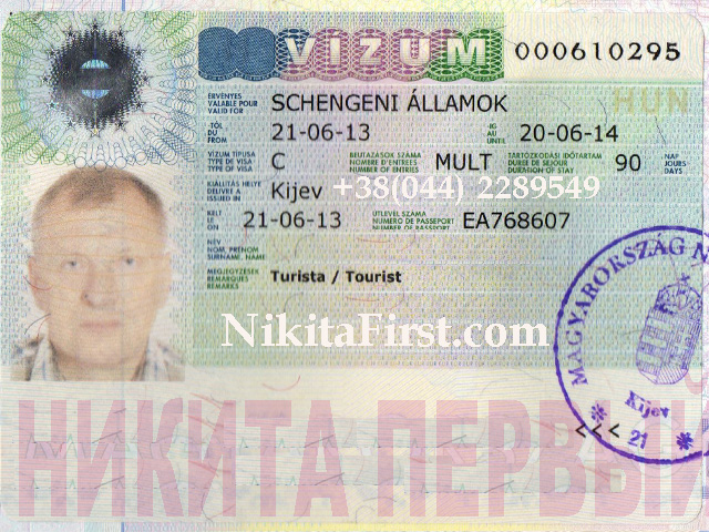 Виза венгрия требования к фото