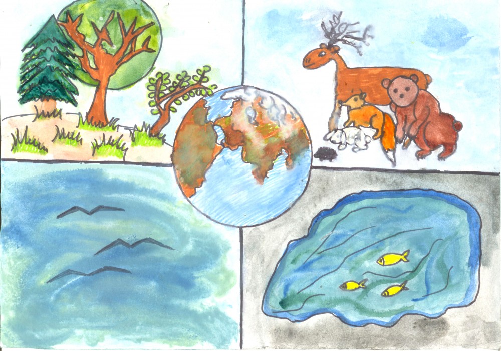 Рисунок год экология. Экология рисунок. Рисунок на тему экология. Экология детские рисунки. Экология рисунок для детей.